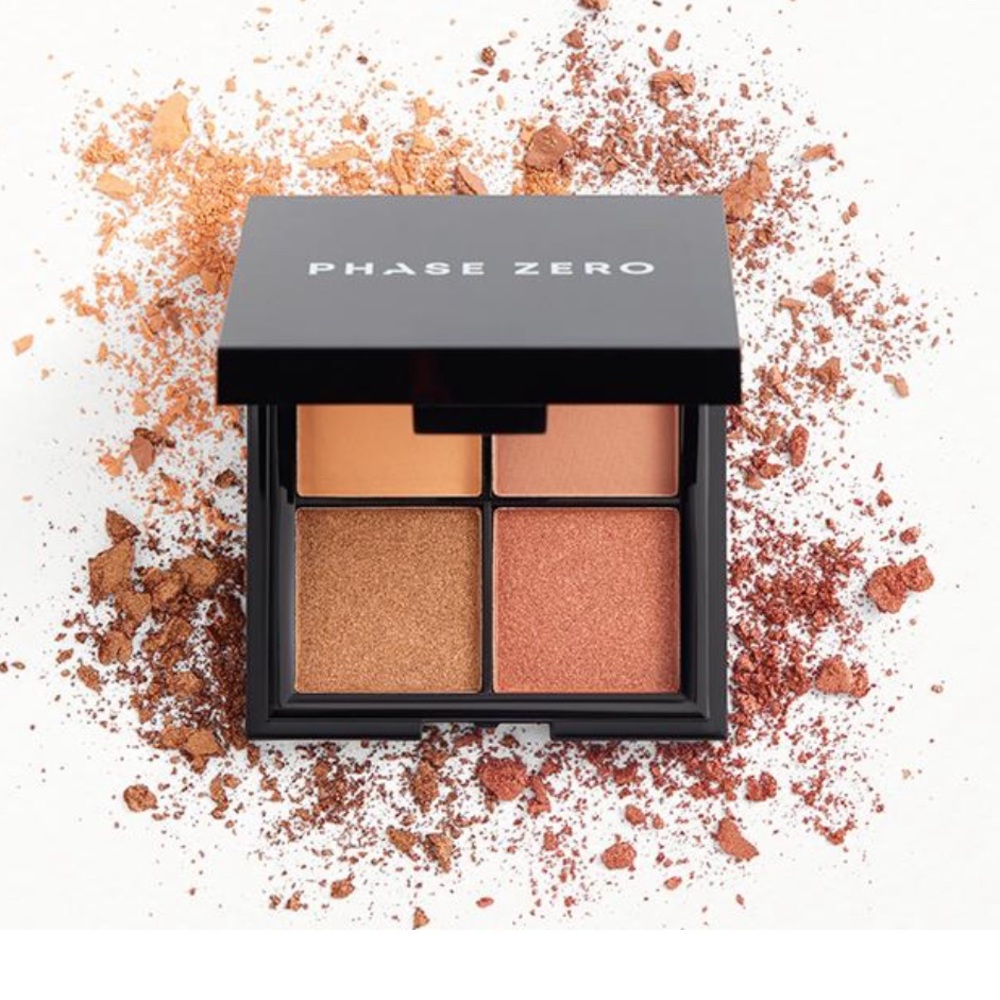 PHASE ZERO MAKE UP quad eyeshadow palette in SANTORINI